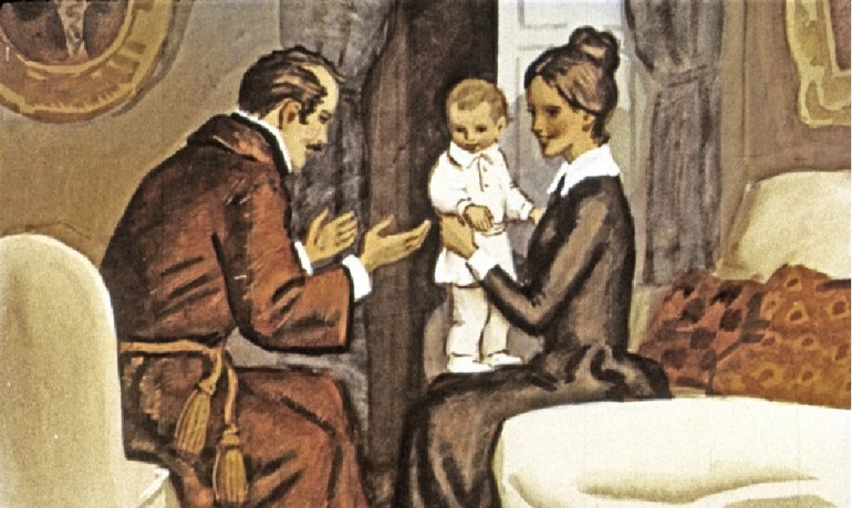 Детство Толстой характеристика главных героев