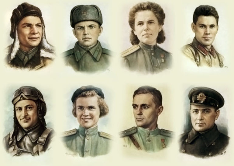Герои Великой Отечественной войны