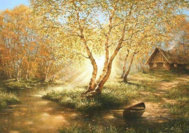 Анализ стихотворения я покинул родимый дом