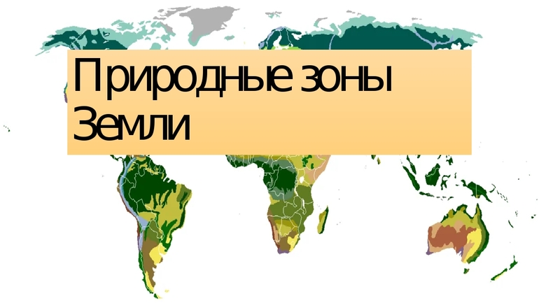 Природные зоны Земли