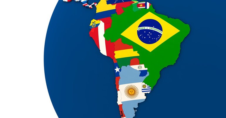 Станы Южной Америки и их столицы