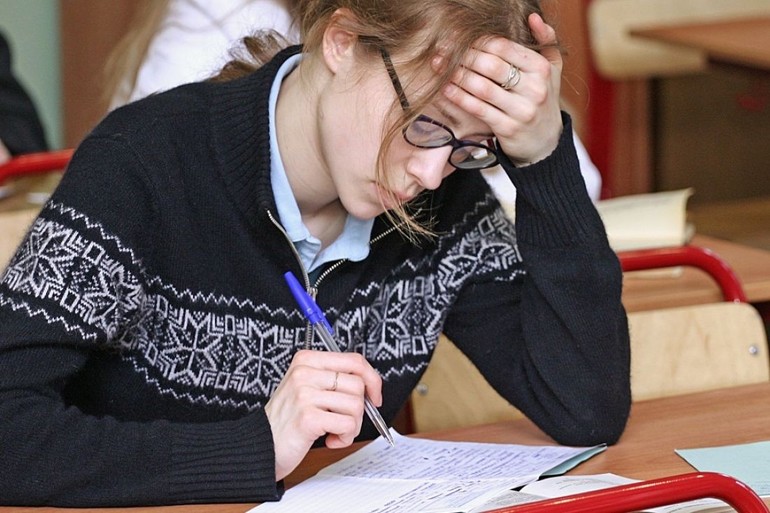 Заполняет читательский дневник