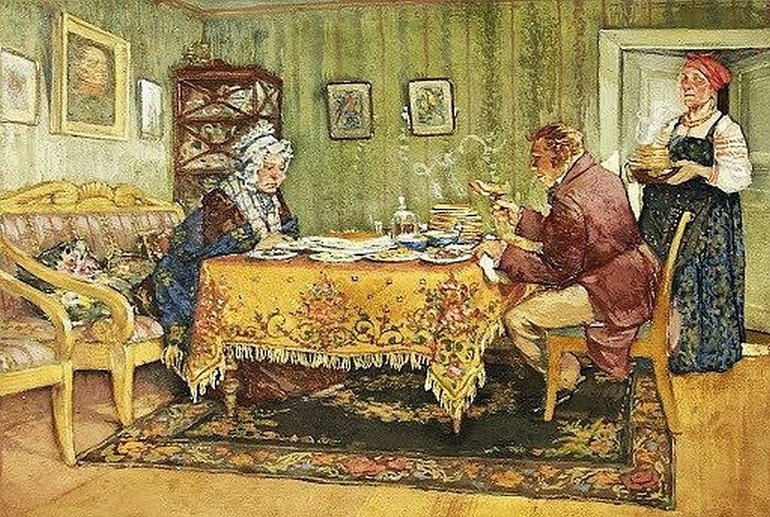 Характеристика коробочки мертвые души 