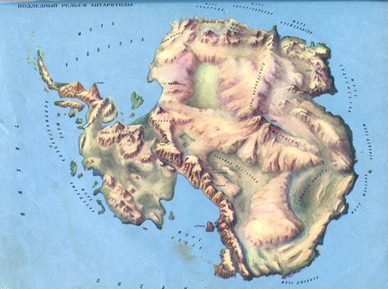 Равнины антарктиды