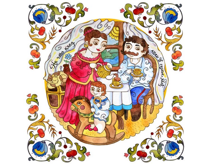 Пословицы и поговорки о семье