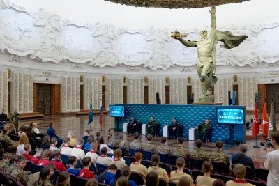 В День защитника Отечества в Москве стартовал третий сезон Всероссийской военно-патриотической игры «Зарница 2.0»